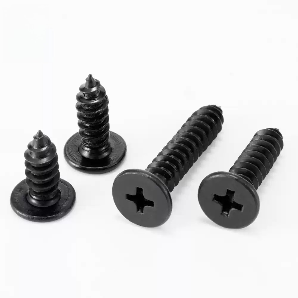 น็อต สกรู หัวแบนบาง แฉก T+สีดํา เกลียวปล่อย / Truss an Head Phillip Tapping Screw Pan Head Black M1.2/M1.4/M1.7/M2/M2.3/M2.6/M3/M3.5/M4 * L3-30 มม.SZ-ZY4 - รูปที่ 7