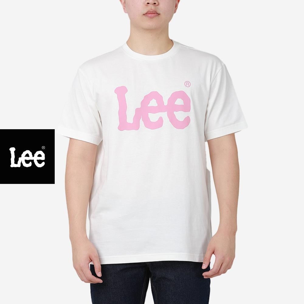 LEE เสื้อยืดแขนสั้นผู้ชาย รุ่น LE FC25MTSSC01 สีขาว