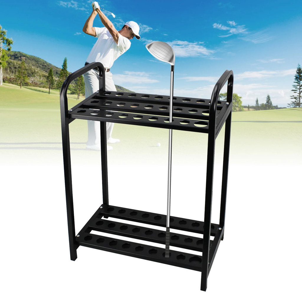 27 - hole Golf Putter Rack Golf Club Organizers Golf Club Display