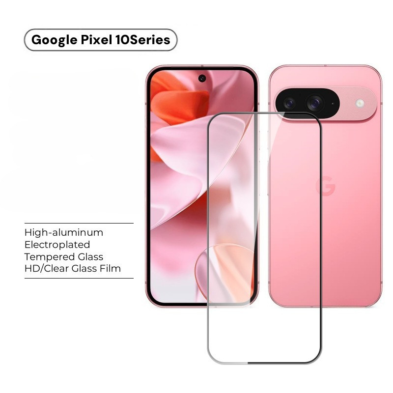 กระจกนิรภัยป้องกันหน้าจอสําหรับ Google Pixel 10 Pro พับ/Pixel 10/Pixel 10 Pro Pixel 9 10 Pro XL 9A ค