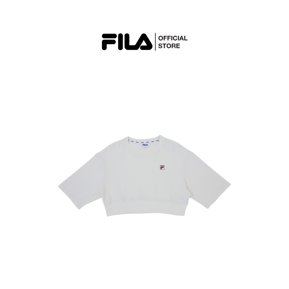 FILA เสื้อยืดผู้หญิง รุ่น TSR241014W - สีเบจ