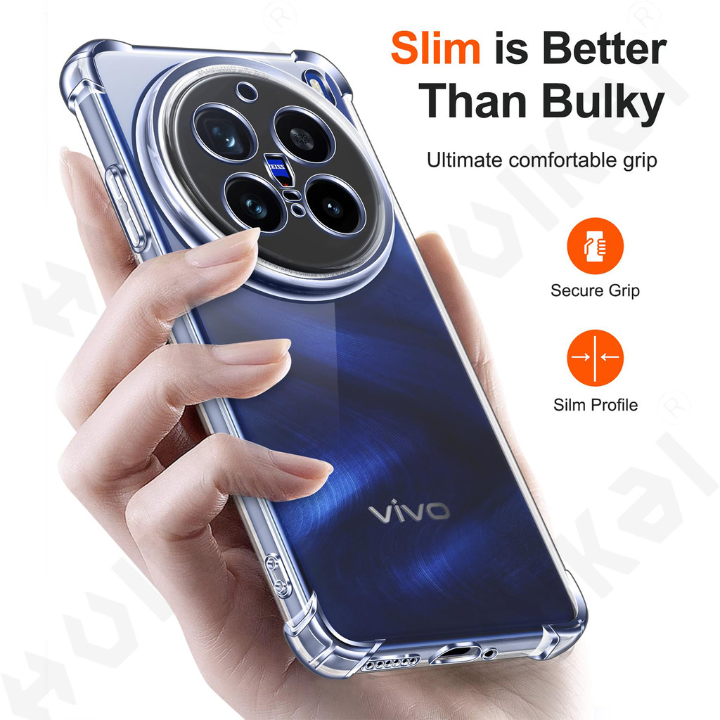 เคสใส  VIVO X300 5G / VIVO X300 pro 5G  ใสกันกระแทก ขอบมุม กันกล้อง ฝาหลัง (พร้อมส่งจากไทย) – โปรปัง