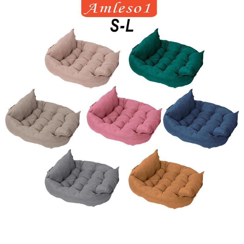 [Amleso1] สัตว์เลี้ยงเช็ด Cuddler หมัก Percent Cushion Unscented สําหรับนอนสุนัขในร่ม