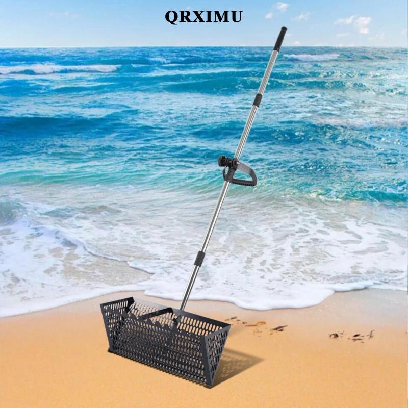 [Sharprepublic] ส้อมทราย, ไม้หมุนทรายแบบถอดได้ Easy Grip สําหรับหลวมจากสวนกลางแจ้ง Camping Garden - รูปที่ 4