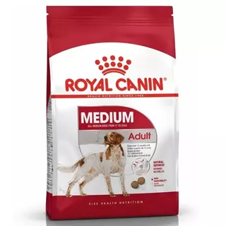 [จัดส่งจากคลัง] ROYAL CANIN Medium Adult โรยัล คานิน อาหารเม็ดสุนัขโต พันธุ์กลาง 15 kg [3182550402217]