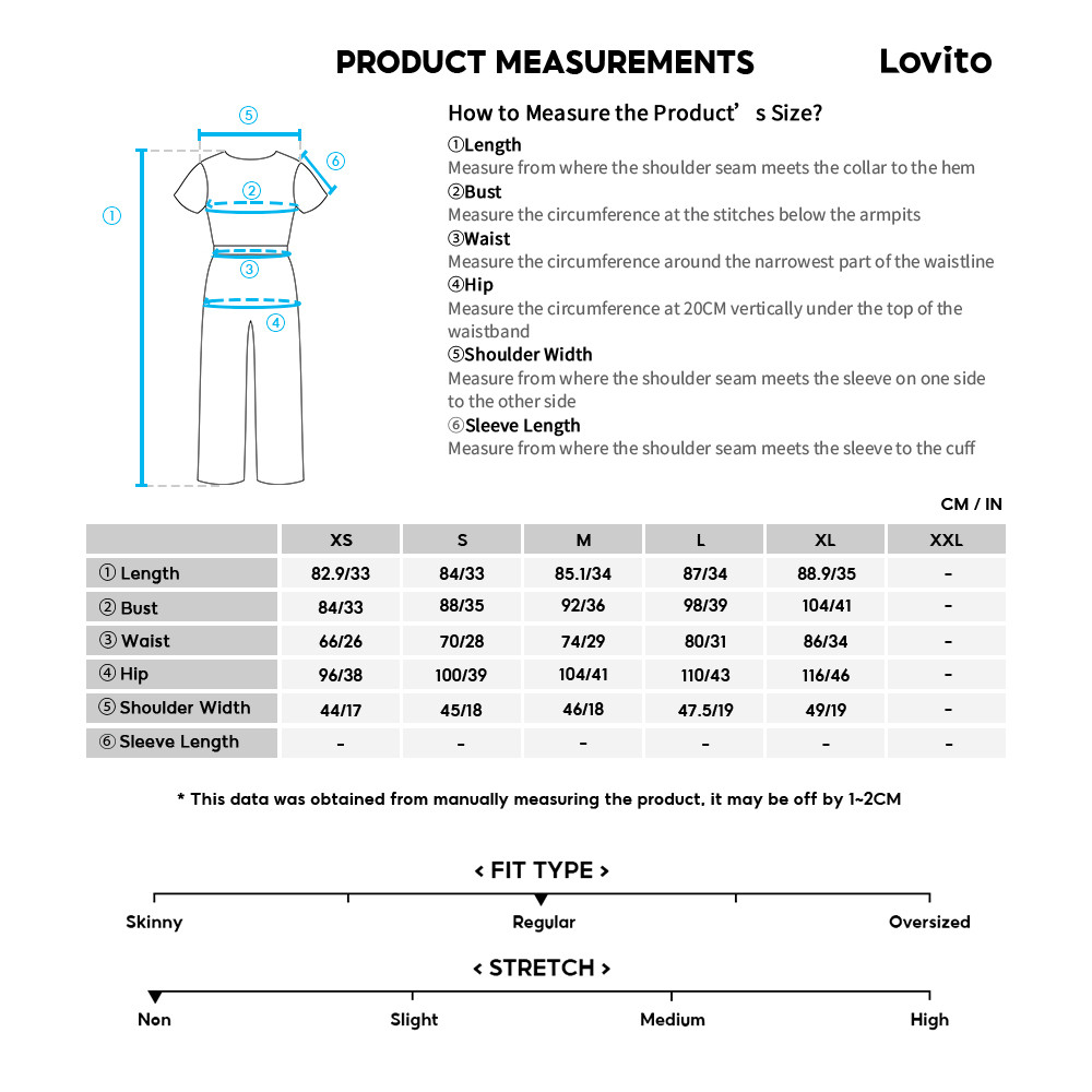 Lovito จั๊มสูทผู้หญิง สไตล์ลําลอง สีน้ําเงินเข้ม มีกระเป๋าปลอม สําหรับฤดูใบไม้ผลิ ฤดูร้อน L157ED184 - รูปที่ 4