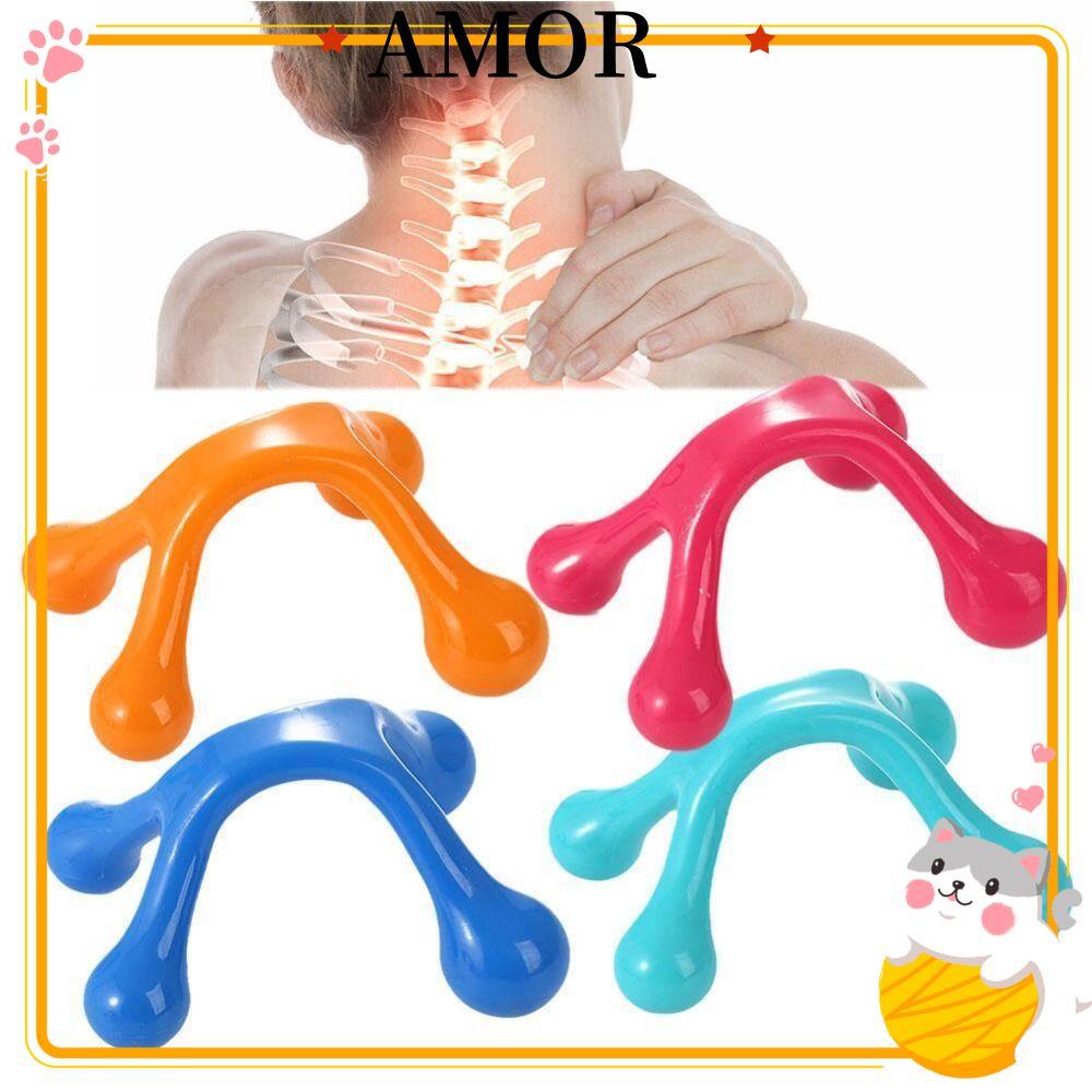 AMOR Manual Balance สี่ลูก, กําจัด Oedema เครื่องนวดตัวมือถือ, โค้งผ่อนคลายแบบพกพาแท่งนวดขนาดเล็ก