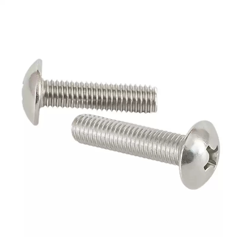 น็อต สกรู หัวร่ม หัวกระทะ แฉกT+ สแตนเลส304 เกลียวมิล หยาบ /Truss Head Phillip Machine Screw SUS304 M2/M2.5/M3/M4*L=3-80MM[ZHX-WJ-1-MB] - รูปที่ 7