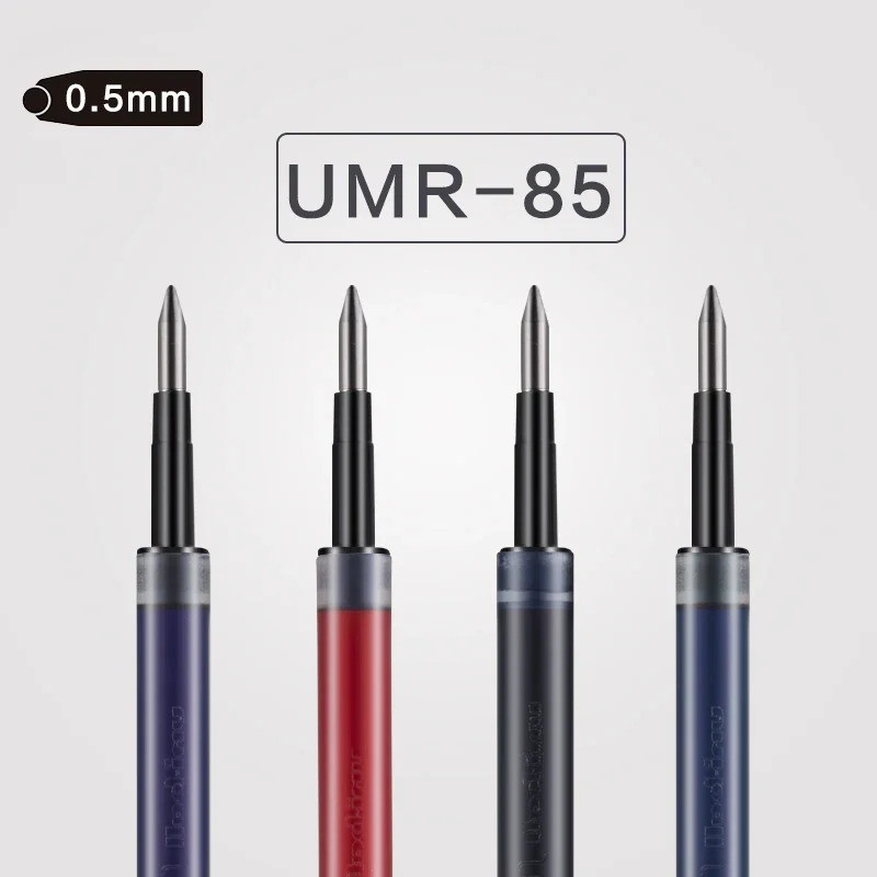 12 ชิ้น/ล็อต Uni-ball Signo Umr-83 Umr-85 เติมสําหรับ Umn-105 Umn-152 Umn-207 ปากกาเจลหมึก 0.5 มม. K