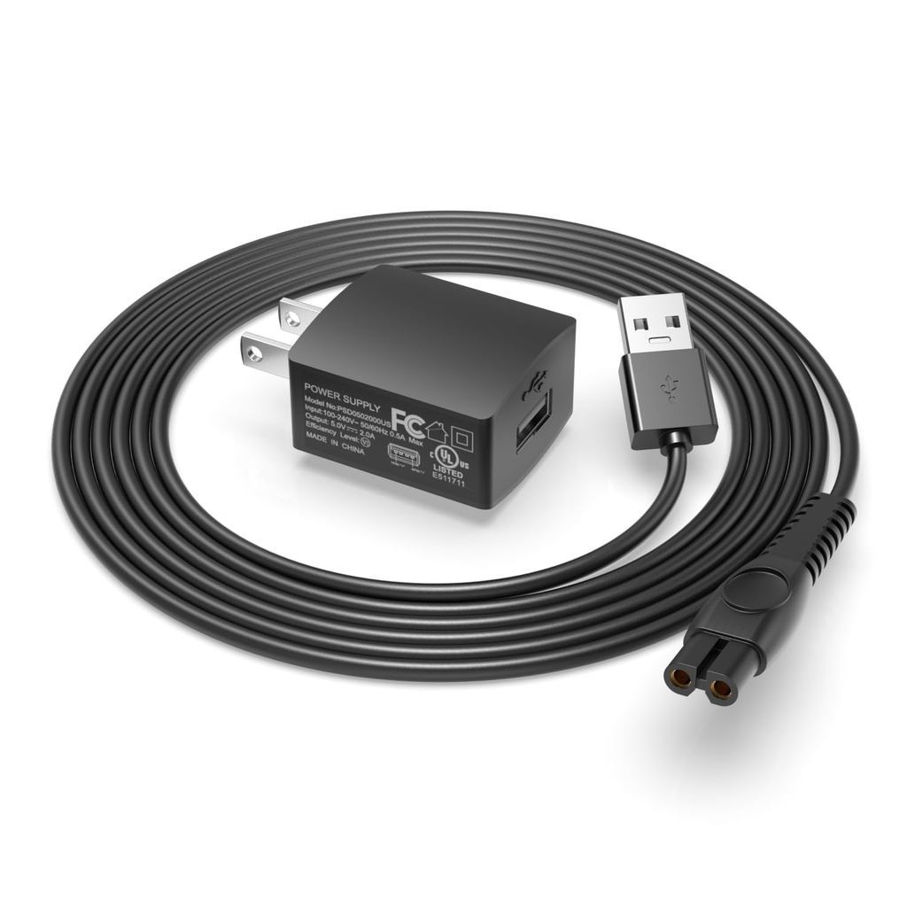 5V UL Charger Fit สําหรับ Philips One Blade 360 QP2724 QP2834 QP4631 QP6542 QP6552 QP4530 QP1924 QP1