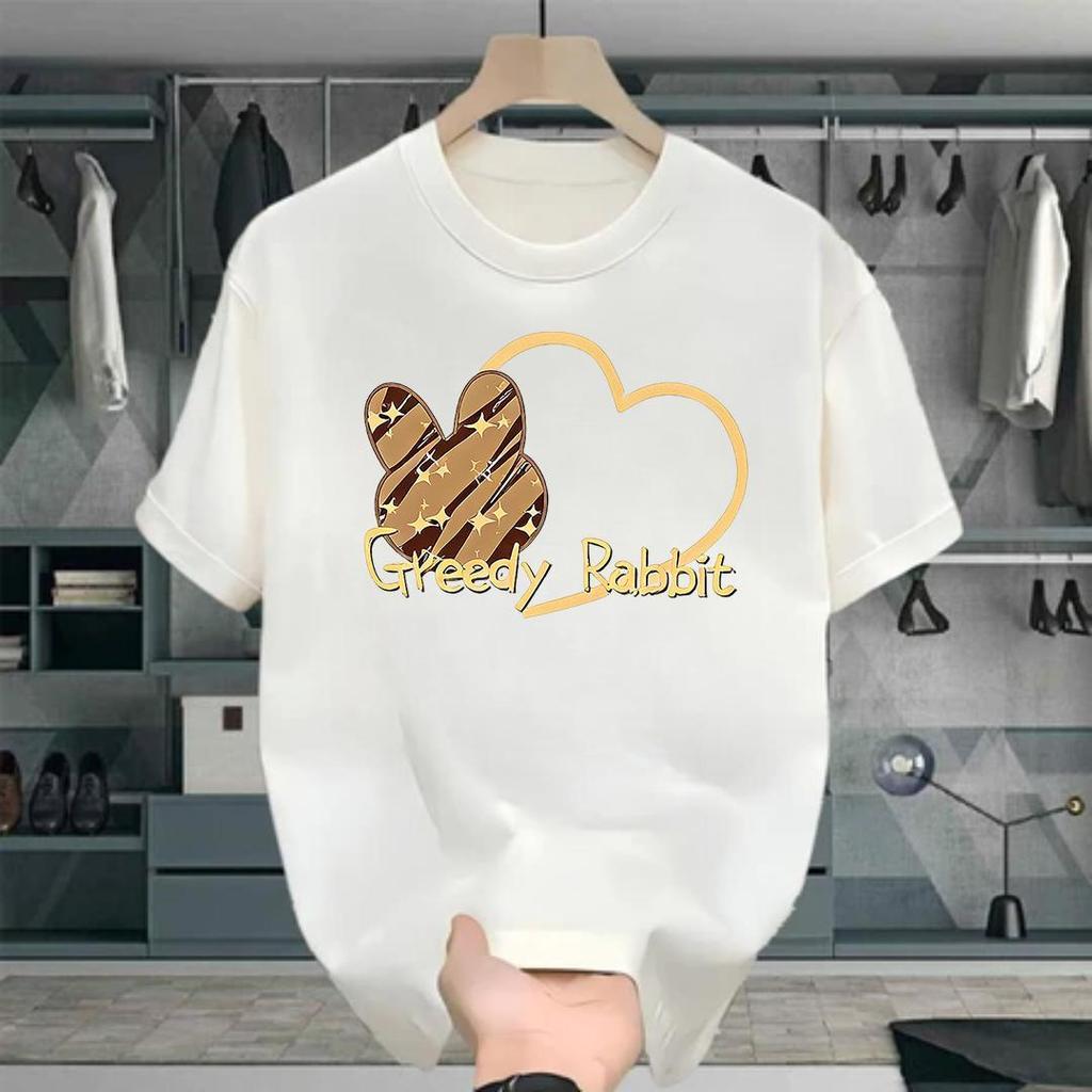 เสื้อยืดเเฟชั่นใหม่น่ารัก เสื้อสกรีนเเน่นทน เสื้อยืดเเขนสั้น คอกลม  มีหลายไซร์ สินค้าพร้อมจากไทย   BP001-T0211