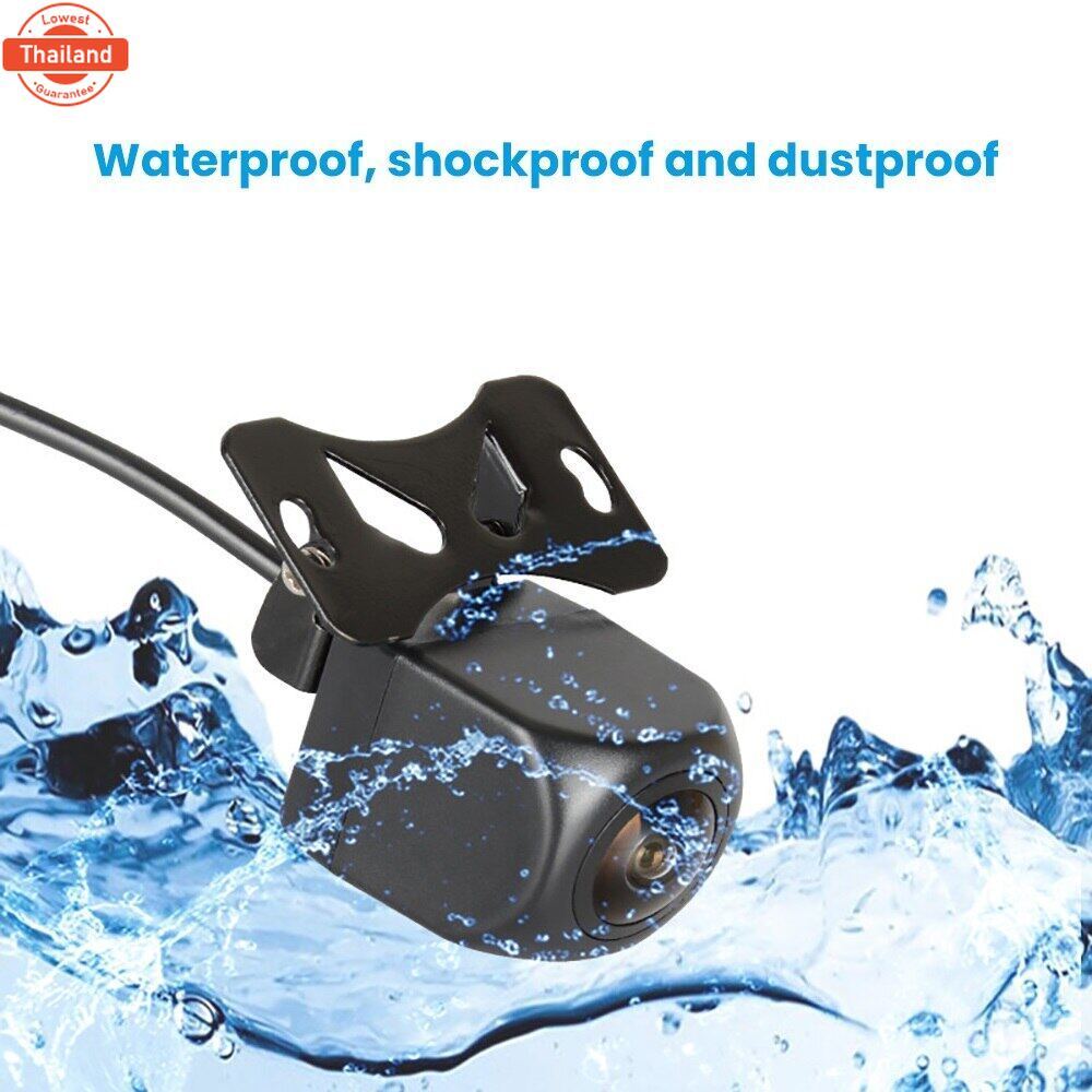 กล้องติดรถยนต์ HD กันน้ำได้ รองรัAHD กล้องมองหลังติดรถยนต์ สำหรัใช้ดูภาพตอนถอยหลัง กล้องถอยหลังรถยนต