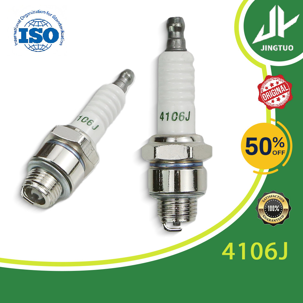 4106J SPARK PLUG สําหรับ 2 4 STROKE LAWN MOWER