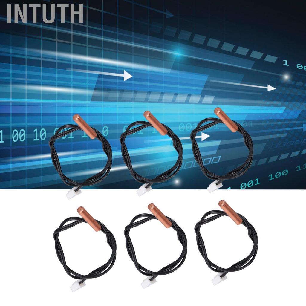 Intuth NTC Thermistor Probes กันน้ำ 10 ชิ้น 10K Temp Sensor Probe สำหรับครัวเรือน