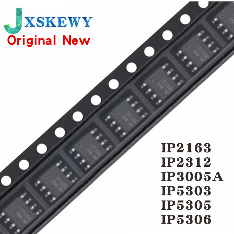 10 ชิ้นใหม่ IP2163 IP2312 IP3005A IP5303 IP5305 IP5306 sop-8 ชิปเซ็ต