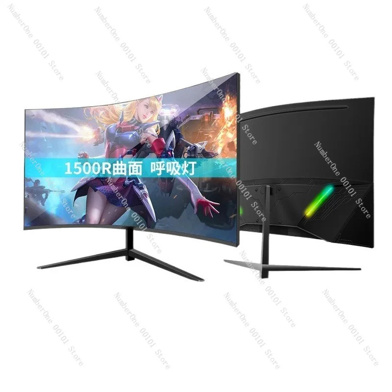 จอภาพ Lcd ขนาด 32 นิ้วโค้ง , หน้าจอคอมพิวเตอร์ 34 นิ้ว , 144hz Gaming Display ความละเอียด 2k