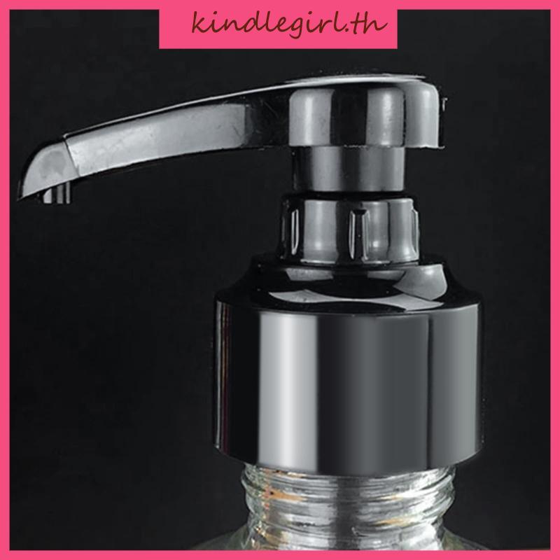 KING Syrup Pump เครื่องจ่ายของเหลวสีดําสําหรับ Monin Syrup Kitchen Seasoning Liquid