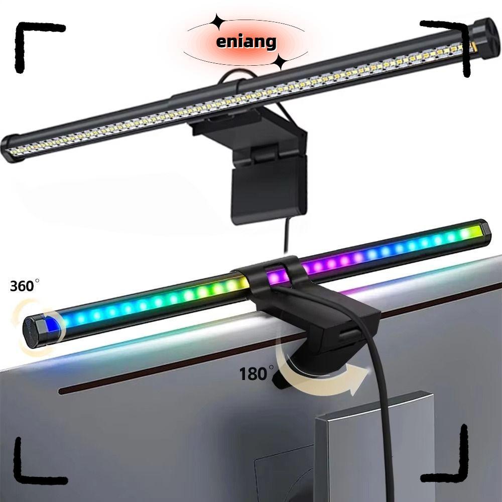 ENIANG Monitor Light Bar, Stepless Dimming Lighting คอมพิวเตอร์หน้าจอ Light Bar, 44 ซม.Eye-Care LED 