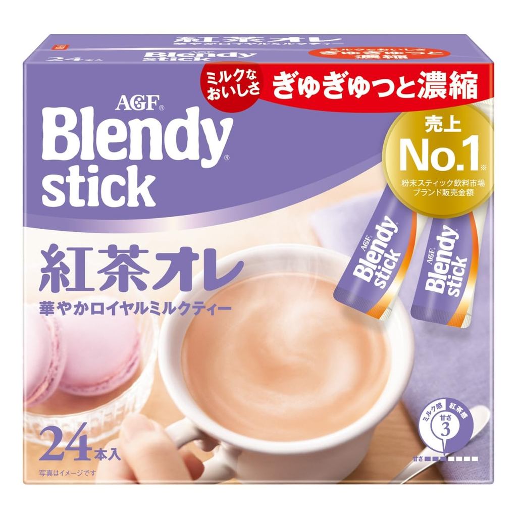 AGF Blendy Stick Milk Tea 24 Pack