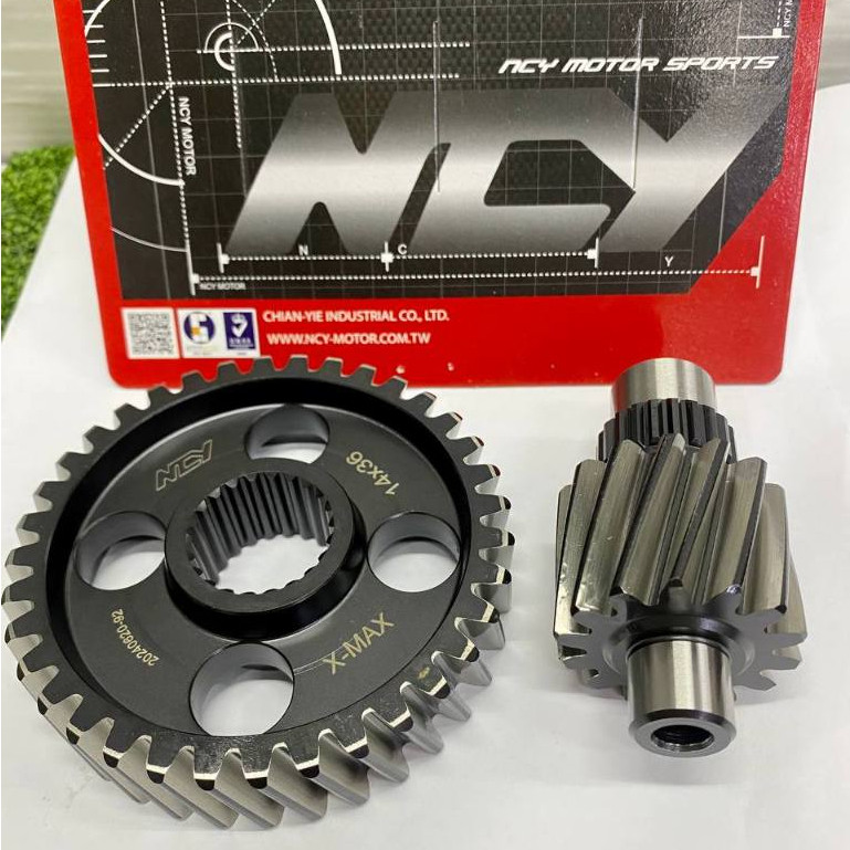 YAMAHA NVX AEROX NMAX XMAX 13/41 13/42 14/40 14/41 NCY RACING เกียร์เครื่องยนต์ TRANSMISSION SET