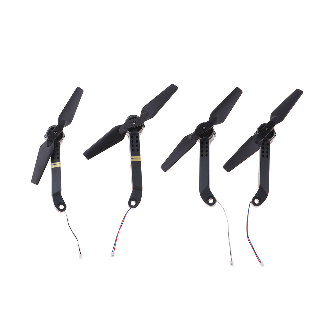 [juntzym] 4 ชิ้น Universal Drone อะไหล่เกียร์ใบพัด E58 ใบพัดสําหรับโดรน