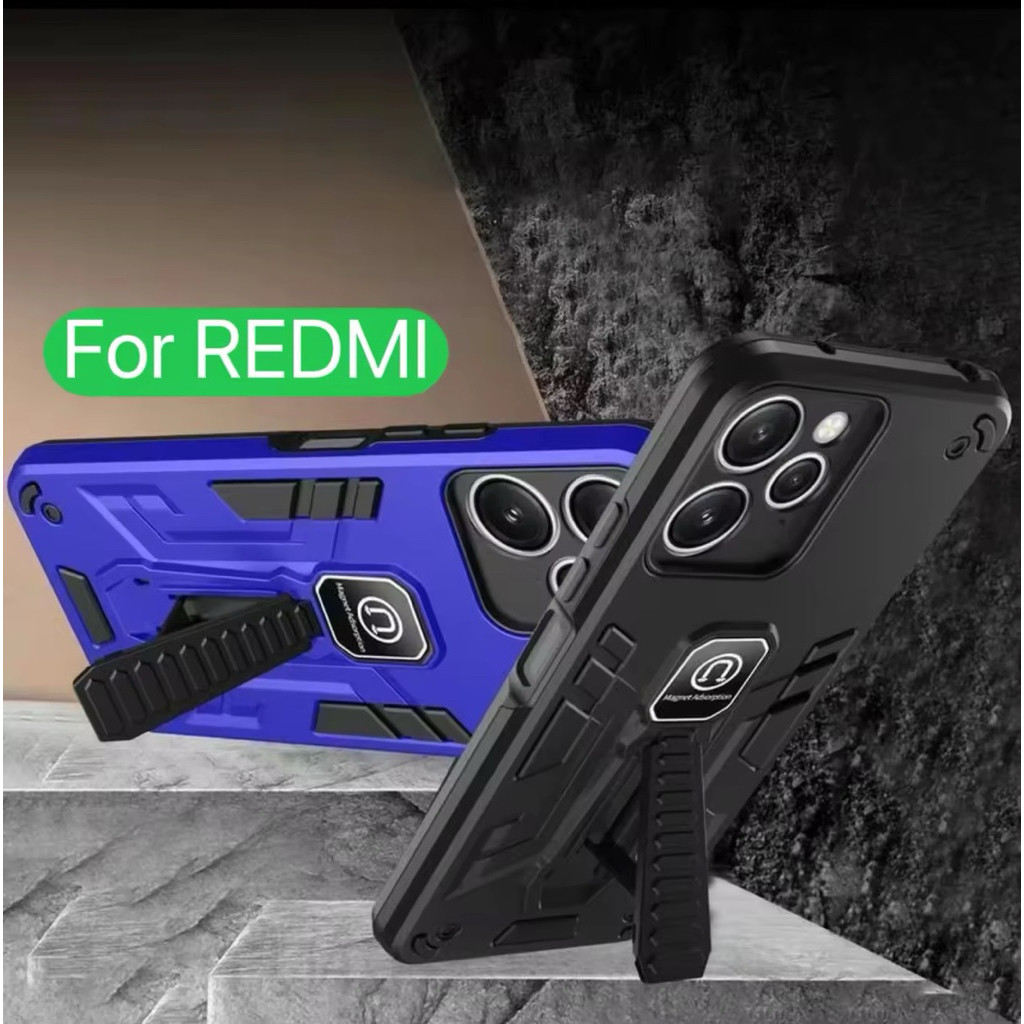ส่งจากไทย เคสกันกระแทก For Redmi 15 15C 14C 13C Note14 4G 5G/Note14pro POCO C85 C75 C65 เคสmag-net เ
