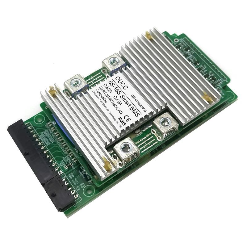 สมาร์ท BMS 80A สำหรับ Li-ion, Lithium FePo4, UART, BT, RS485 กันความร้อนใหม่พร้อมจำหน่าย