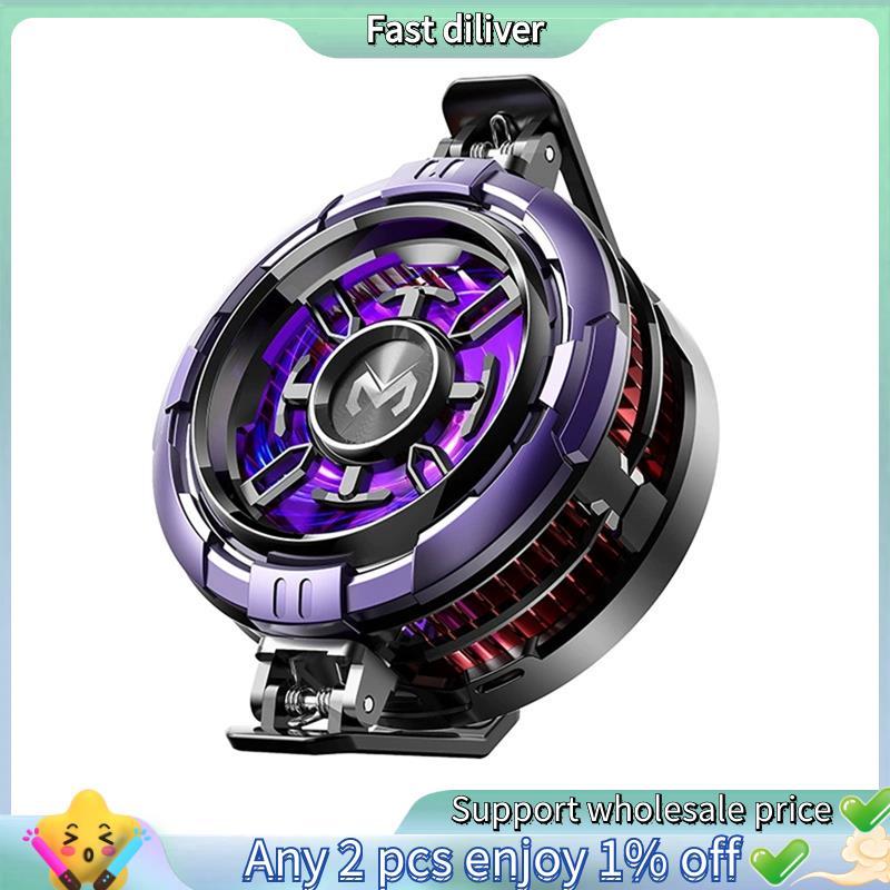HJ-MEMO CX08 Pro AI Semiconductor โทรศัพท์มือถือ Cooler 2 in 1 คลิปด้านหลังระบายความร้อนกําลังสูงพร้