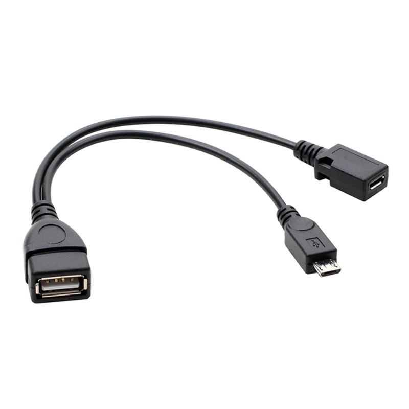 IOR OTG USB Splitter Adapter สําหรับโทรศัพท์แท็บเล็ตเปลี่ยนสาย OTG