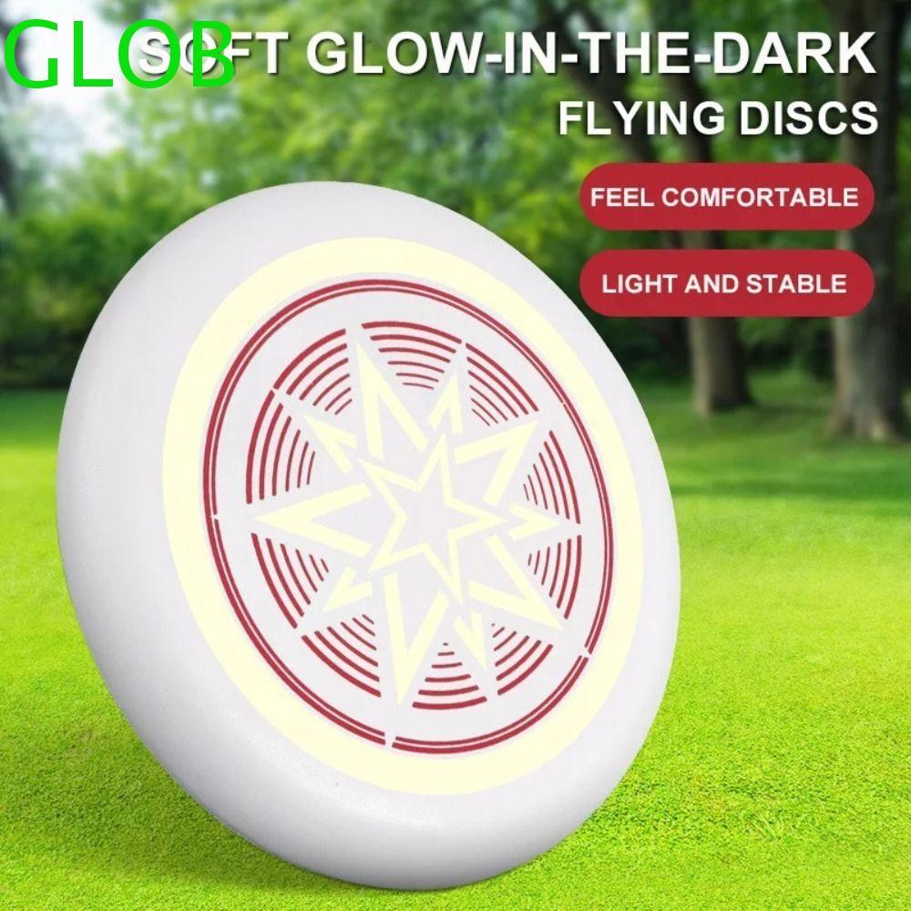 GLOB Luminous Flying Disc, Anti-skid Throwing Glowing Flying Disc, Kid Flying Disc, Professional Ent