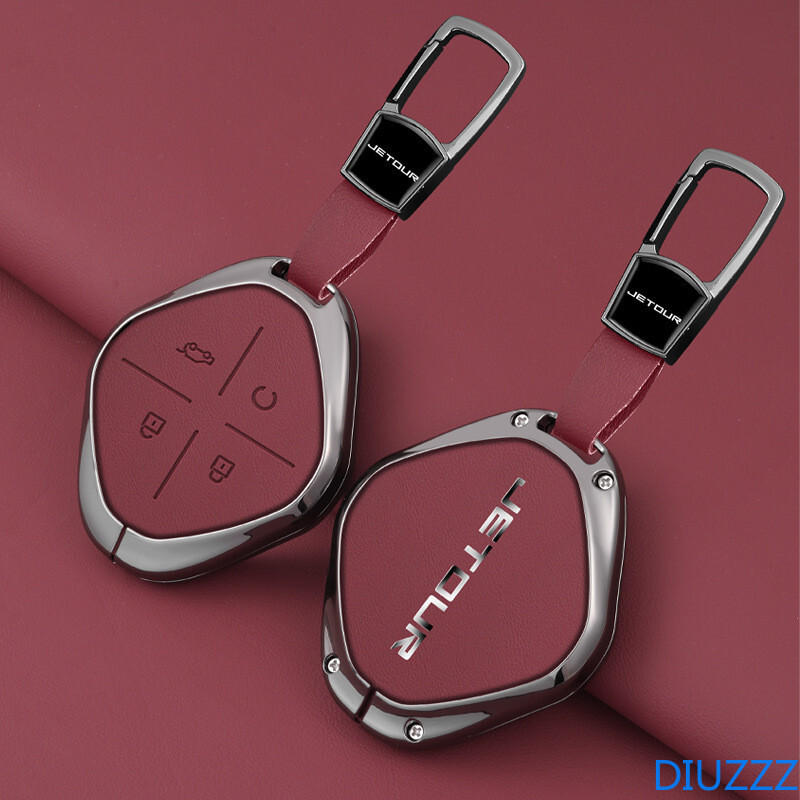 โลหะรถ Remote Key สําหรับ Chery Jetour Dashing X-1 Plus DTC IDM 2022 2023 Shell อุปกรณ์เสริมป้องกัน
