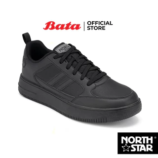 Bata บาจา North Star รองเท้าผ้าใบสนีคเกอร์แบบผูกเชือก สำหรับผู้ชาย รุ่น TAM สีขาว 8201180 สีดำ 8206180