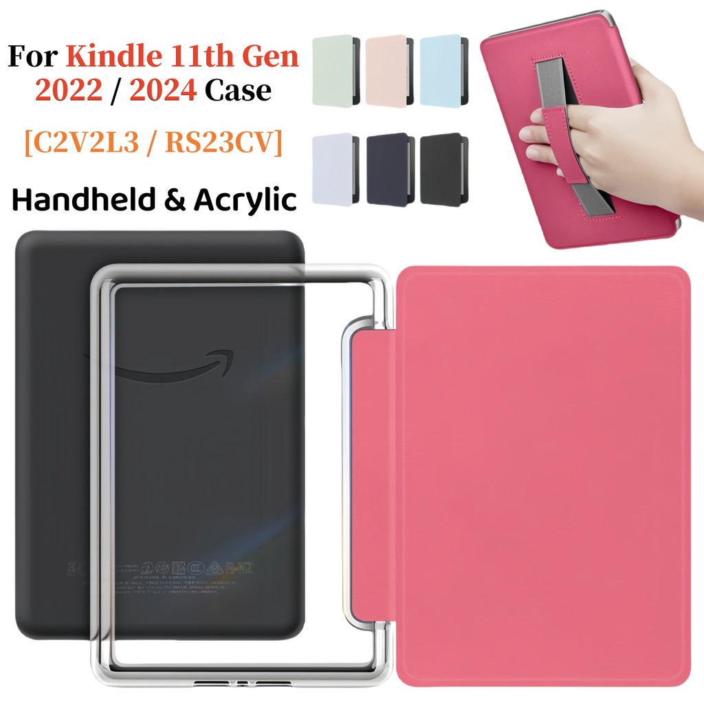 สําหรับ Kindle 11th Gen 6.0 "2024 2022 C2V2L3 RS23CV E-Book Reader กรณี Kindle 2024 2022 อะคริลิคสีใ