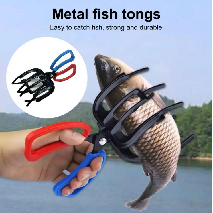 TeeWap Fish Catcher Fish Gripper Lip Grabber Fishing 3 Claw - YS06