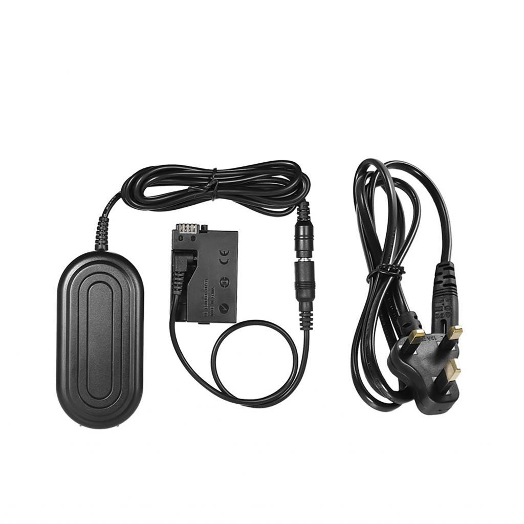 Mallcenter1he-th-sip-tw Andoer ACK-E8 แหล่งจ่ายไฟ AC LP-E8 Dummy อะแดปเตอร์แบตเตอรี่กล้องสำหรับ Cano