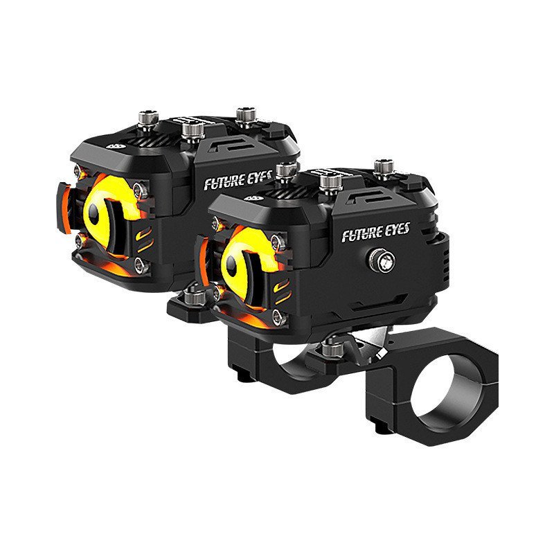 Future Eye F150 รถจักรยานยนต์ led Spotlight รถยนต์ไฟฟ้าเสริมแผนที่ Far Near Light Tangent แสงเสริม S