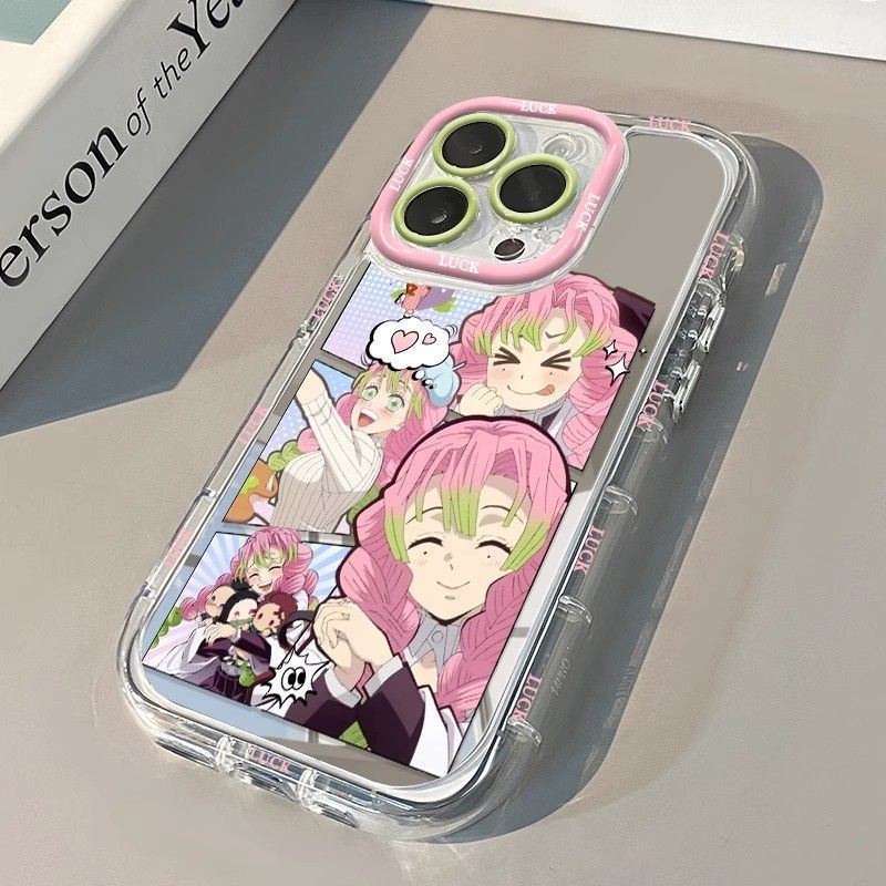 Ganlu Temple Glass เหมาะสําหรับ Apple 16 Promax Mirror Puff IPhone 15/14 รวมทุกอย่างเคสโทรศัพท์ 13pr