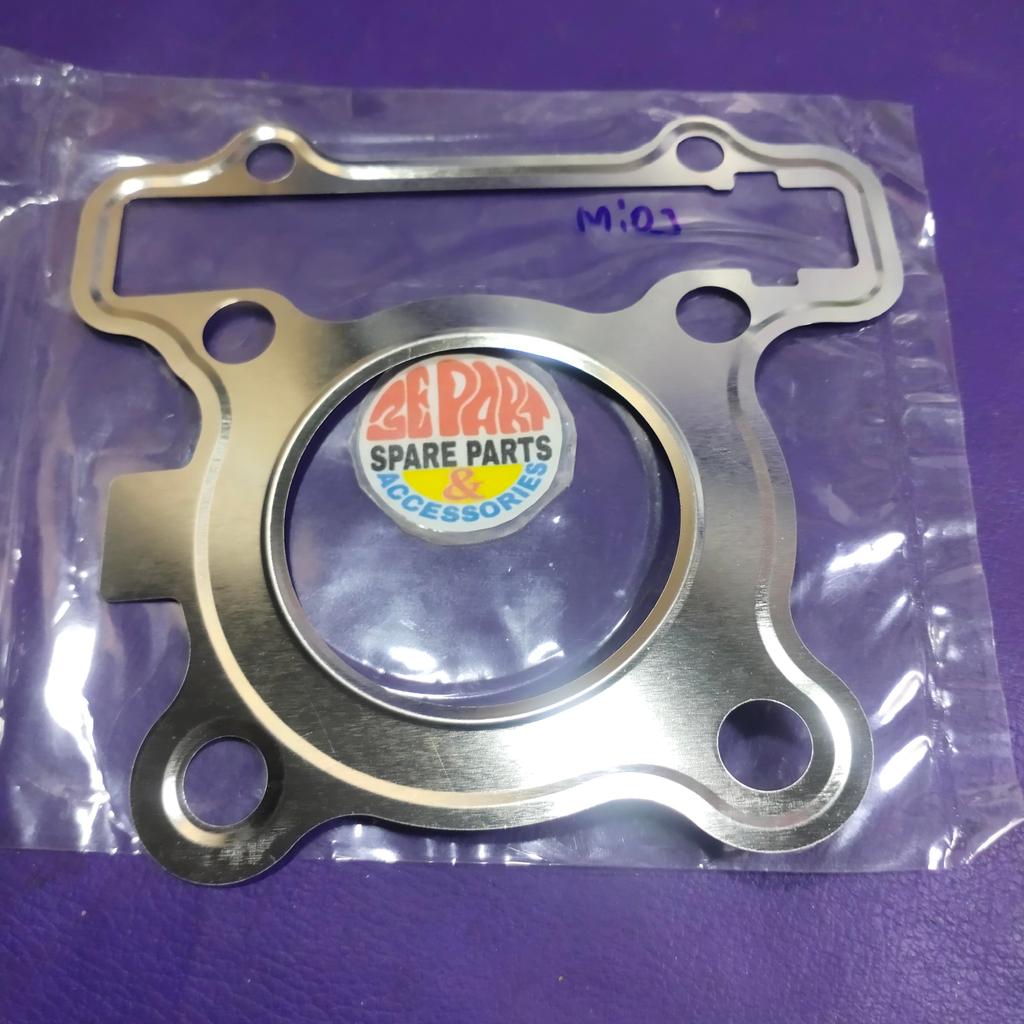 [3E ชิ้นส่วนและ Acc] Mio J Soul GT ปะเก็นหัวบล็อก CHA กระบอกอลูมิเนียม Rare Item