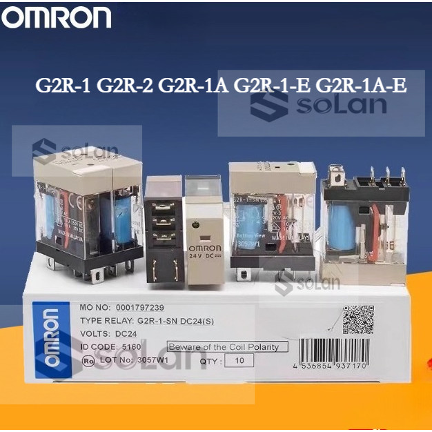 รีเลย์ Omron G2R-1 G2R-2 G2R-1A G2R-1-E G2R-1A-E 8pin 5pin Omron
