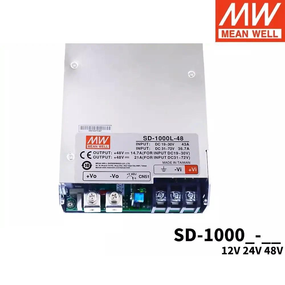 MEAN WELL SD-100A SD-100A-5 SD-100A-12 SD-100A-24 100W เอาต์พุตเดี่ยว DC-DC Converter SD-100 Series