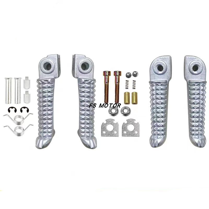 โปรโมชั่นเหมาะสําหรับ Yamaha YZF R1 R1M R6 R6S FZ6 XJ6 FZ8 FZ1 ด้านหน้าด้านหลังเหยียบขนาดเล็ก