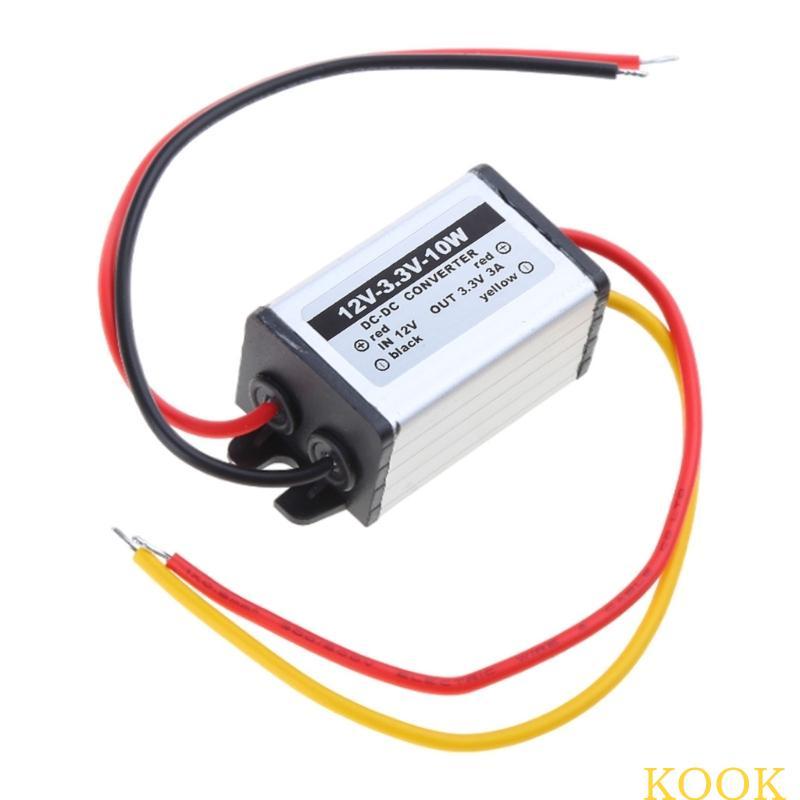 KOOK DC to DC Converter 12V to 3 3V upply Power SModule Waterproo