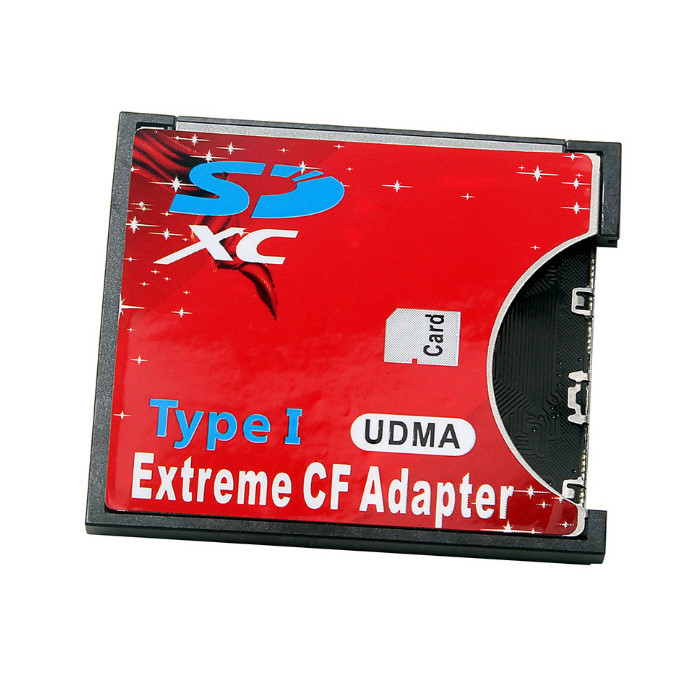 SD ถึง CF Card Holder SD Adapter Case CF Card Holder SLR Camera Adapter Case Wireless WiFi อะแดปเตอร