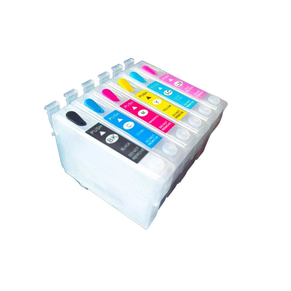 T0781-T0786 ตลับหมึกเติมเหมาะสําหรับ Epson Artisan 50 R280/R260/R380