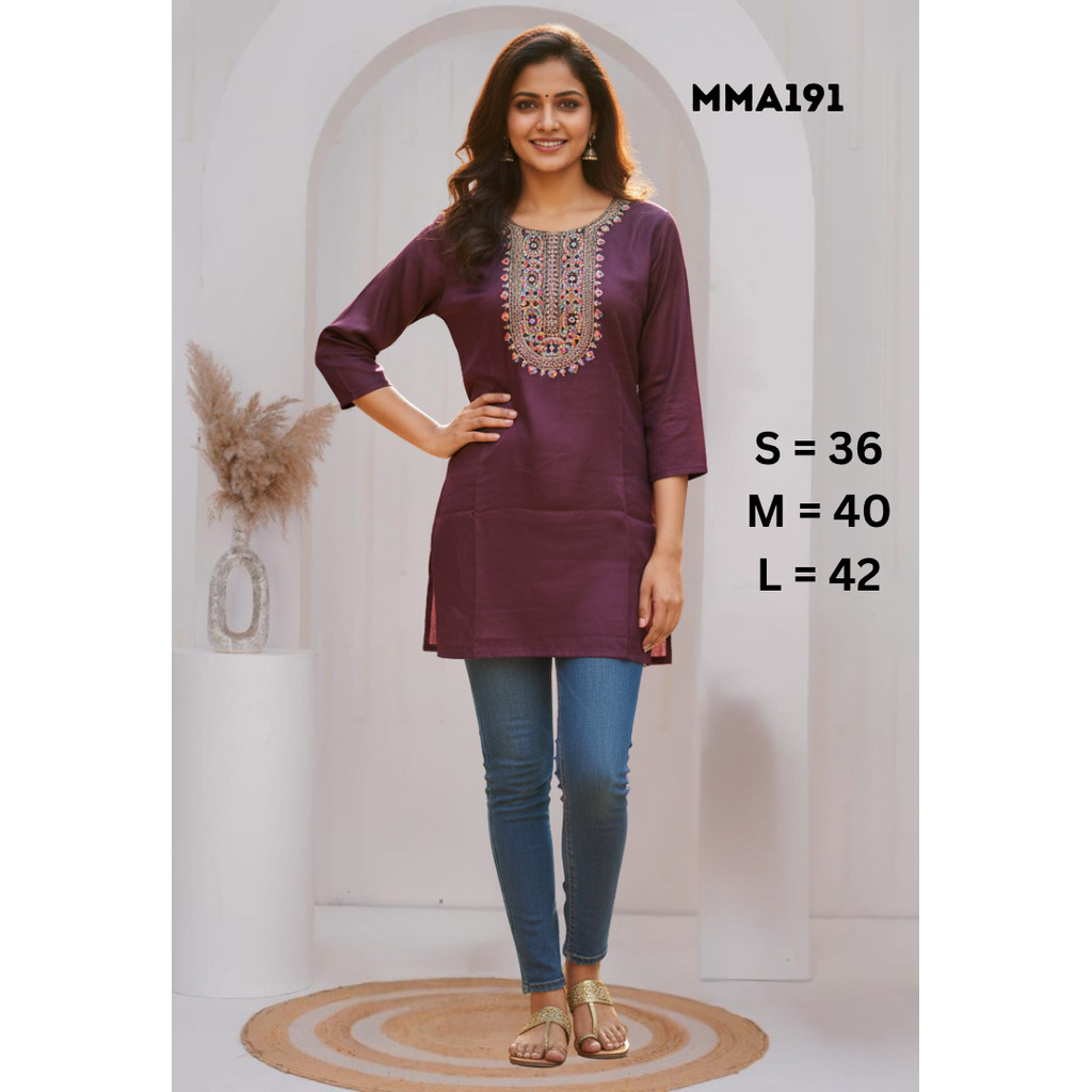 SHORT KURTIS สําหรับผู้หญิง 2 MMA SERIES