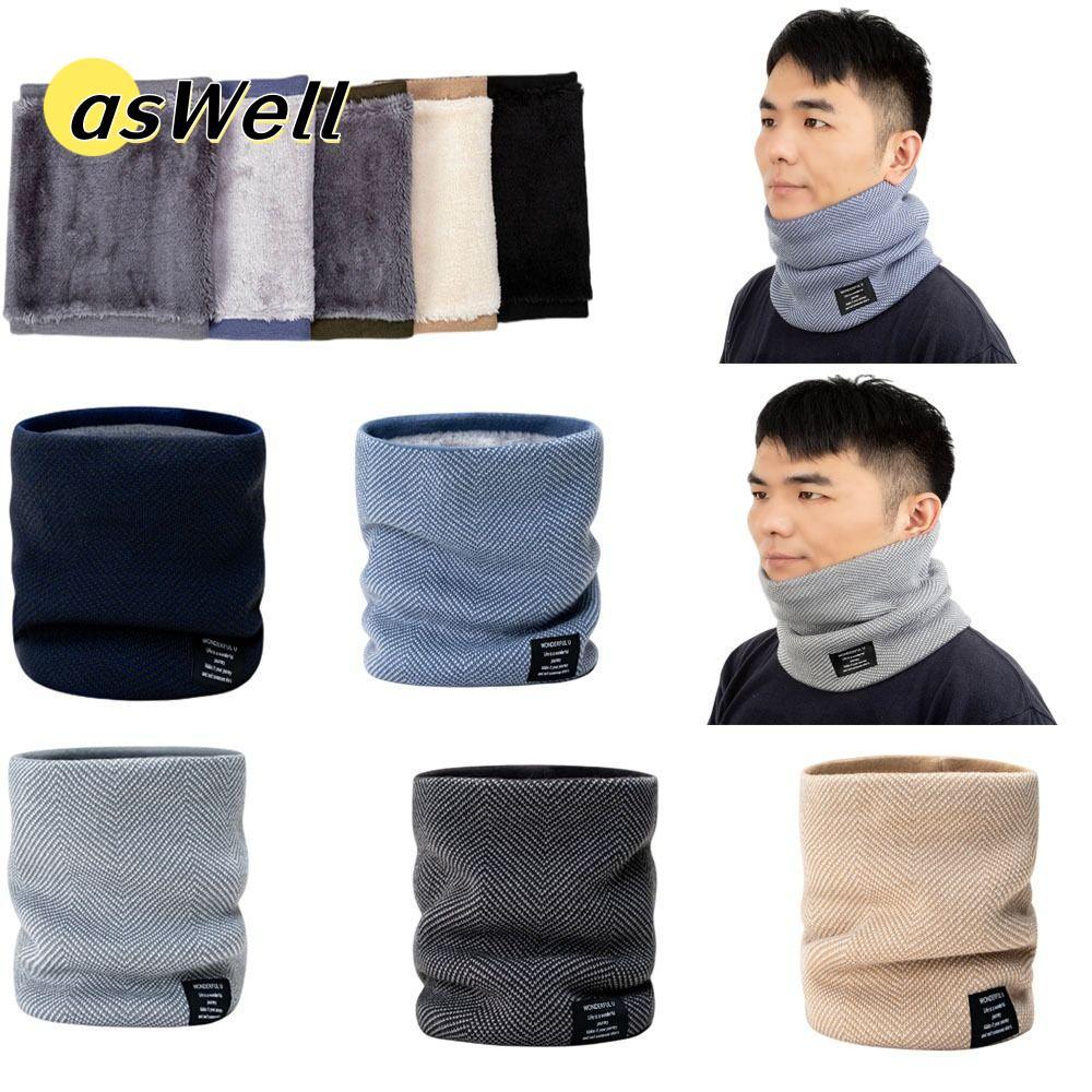 ผ้าพันคอมีขน ASWELL อุ่นและกันลม