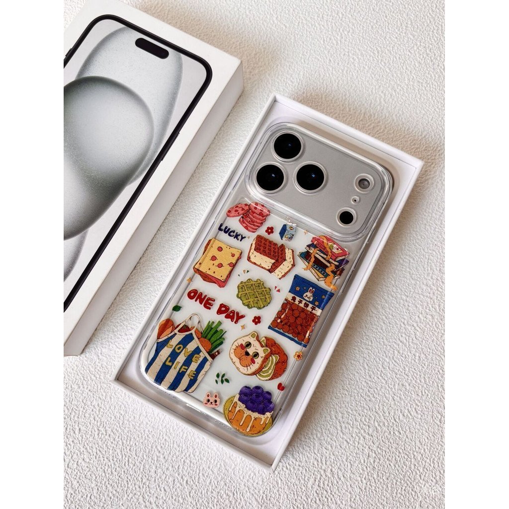 เคสโทรศัพท์ เหมาะสําหรับ iPhone 7 8 X XS XR XSMAX 11 12 13 14 15 16 17 Pro max Plus Air Retro ขนมบิส