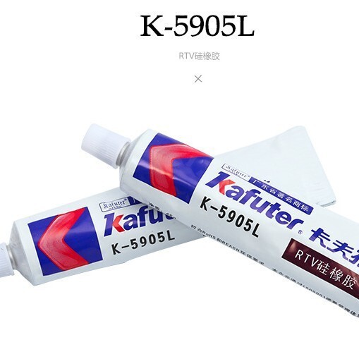 Kraft K-5905L Organic Silicone Sealant โปร่งใส Quick-Drying ทนอุณหภูมิสูง Quick Positioning กาวอิเล็