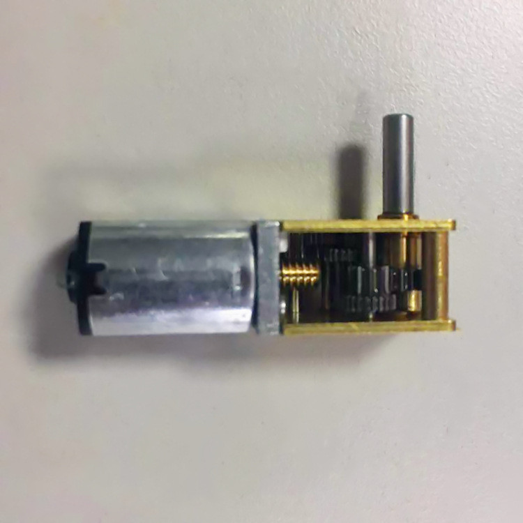 TWG1812-N20 แนวตั้ง 90 องศา Outlet Shaft Gear Motor N20 Snail Gear Motor 7FGK