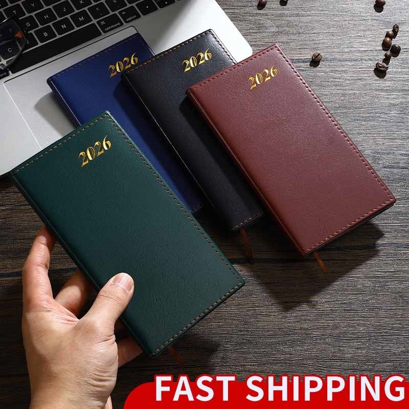 planner แพลนเนอร์ 2026 2026 หนังสือกําหนดการภาษาอังกฤษหนังสือแผนธุรกิจคลาสสิกการจัดการเวลารูปแบบใหม่